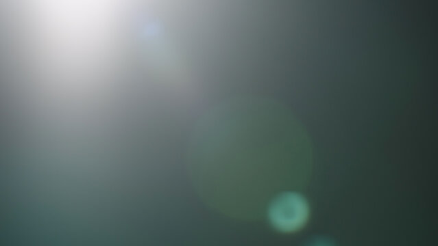 Real lens flare for overlay long focal length lens