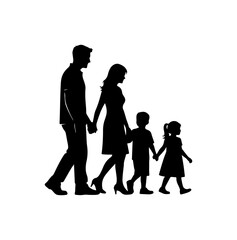 Family Walking Together