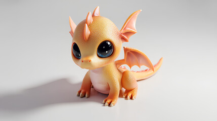 cute animals and attractive colors on a plain background