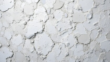 Obraz premium White Plaster Wall with Rough Textured Surface for Minimal and Rustic Design Background