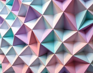 Fototapeta premium Abstract Geometric Panel Closeup with Futuristic Vibe