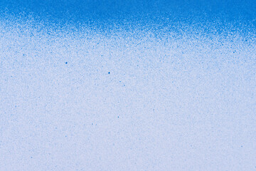 青色のスプレー塗料で塗った背景	