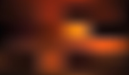 Soft fiery gradient with deep orange and charcoal hues forming a warm cinematic abstract backdrop evoking autumn evening mood Print