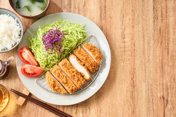 ロースとんかつ定食