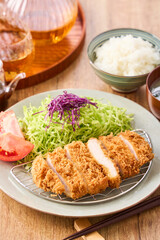 ロースとんかつ定食