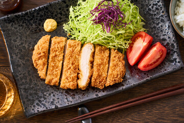 ロースとんかつ定食