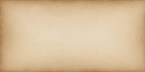 Obraz premium A vintage aged parchment background featuring a stained brown antique paper texture with a grimy grunge pattern and blank retro canvas surface design