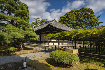 Obraz premium Buddhist temple in the city of Uji
