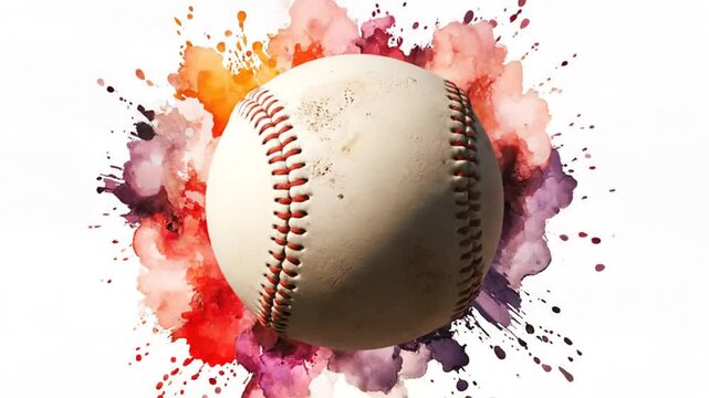 Creative Baseball Montage Showcasing Fast-Paced Action with Artistic Renderings and Dynamic Visuals