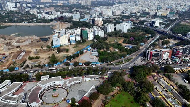 At the heart of Cyberabad &mdash; elevatedheights of Cyber Towers rise above curving metro rails and bustling roads, capturing the pulse of Hyderabad&rsquo;s IT corridor.