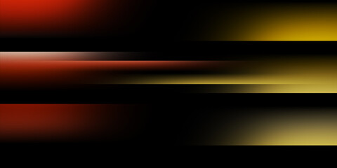  Light and stripes moving fast over dark background, abstract orange background