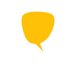 Cute vector speech bubble colorful set