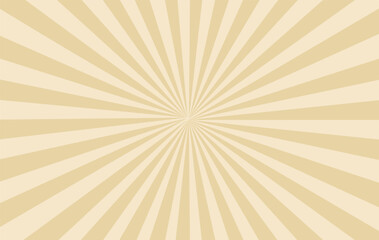 A vibrant yellow and cream colored abstract background with sunburst pattern