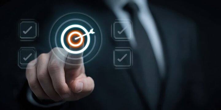 Let your vision lead the mission to a target where every objective is a goal that contributes to an ultimate success and achievement.