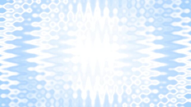 Blue and white background with rhombic lines and free space. Loop background