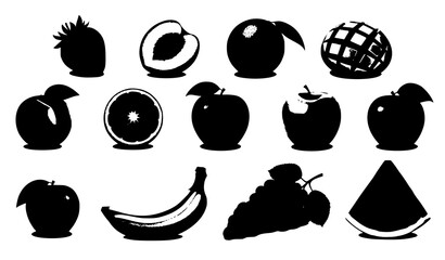 Premium realistic assorted fruits and berries vector set with detailed fresh produce isolated on white © MD HAJIRUDDIN