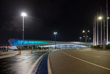 Naklejka premium Adler Arena Trade And Exhibition Center. Sirius. Krasnodar Krai. Russia