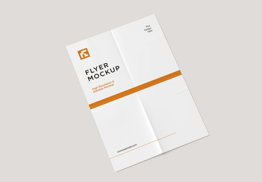 Modern Flyer Mockup PSD Template