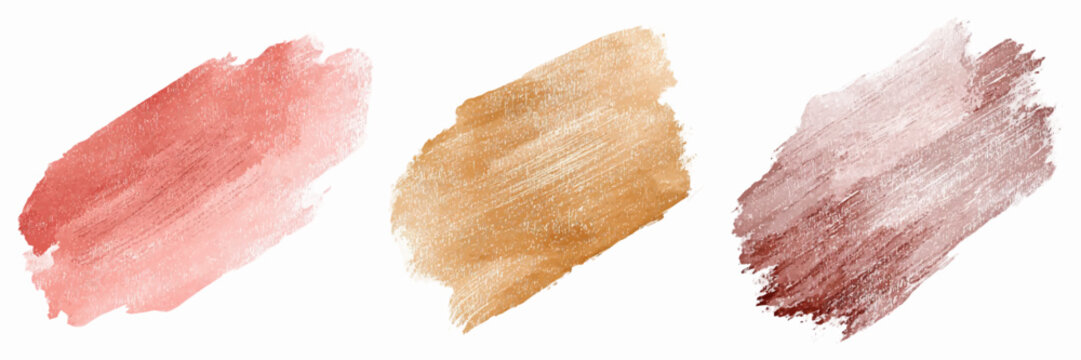 Soft pastel splash with coral and pink gradients. Abstract flowing shapes create delicate backgrounds perfect for invitations, covers, or creative projects with gentle artistic appeal. 