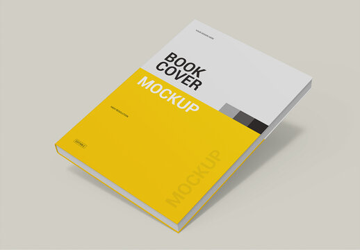 Book Cover Mockup Layout