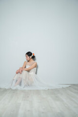 ウェディングドレスを着た花嫁