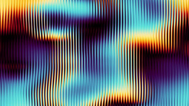 abstract vibrant liquid gradient refracted glass loop animation blurred background. fractal glass noise textured vertical lines transparent glass trendy y2k