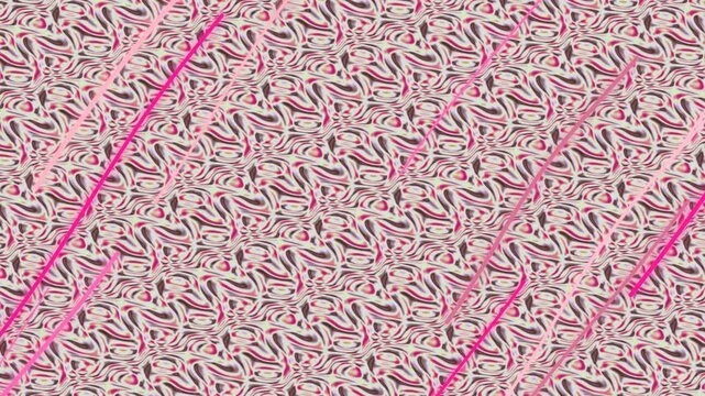 Abstract Pink Pattern with Diagonal Lines.
