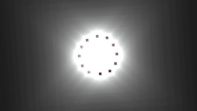 Animation white cc light rays.  Nine loop-ready variations on clean black backgrounds. 