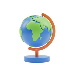 3D Educational Earth Globe