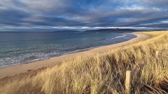 The amazing dunes at Portnoo Narin beach in County Donegal - Ireland