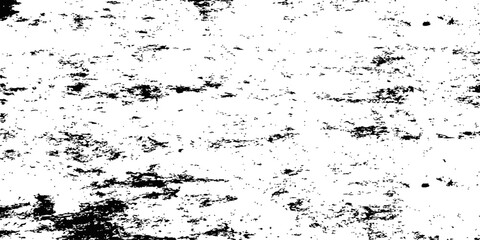 Fototapeta premium Horizontal Scratch Grunge Texture Overlay Black and White Vector Background
