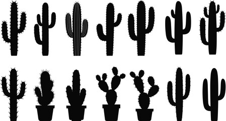 PrintLarge black silhouette collection of cowboys and cowgirls riding horses in various action poses like galloping and roping for western themed vector graphic design.