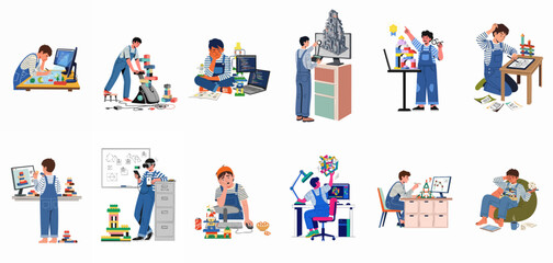 Creative Developer's Journey: Building Solutions with Code and Blocks, Overcoming Challenges in Software Design and Innovation © ValentinaRestrepo