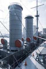 神奈川県横須賀市　戦艦みかさ