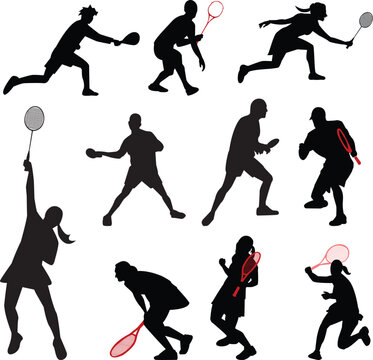 sport with rackets collection