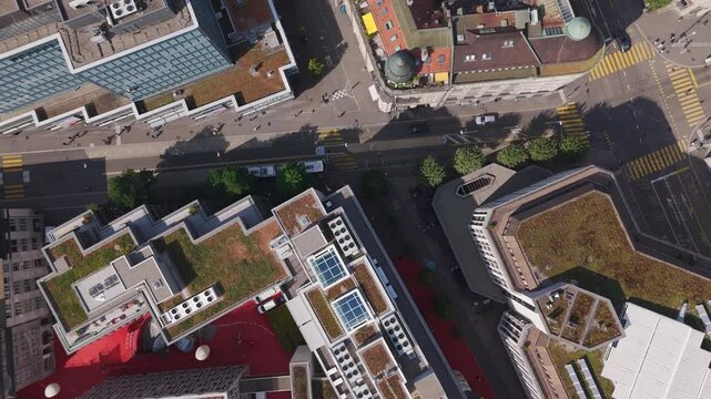 St Gallen city drone