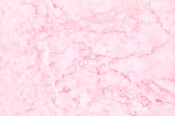 Fototapeta premium Pink marble texture background with high resolution for interior decoration. Tile stone floor in natural pattern.