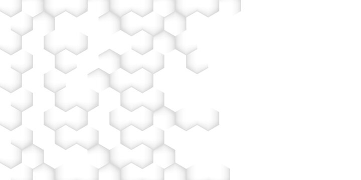 Abstract background with honeycombs seamless pattern hexagon. Abstract background with lines. Modern simple style hexagonal graphic concept. Background with hexagons.