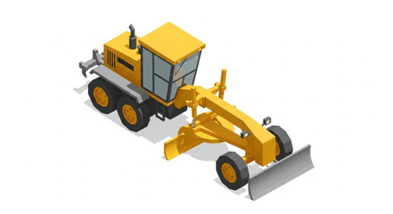 Yellow Bulldozer Heavy Machinery Equipment. © Firman