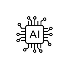 AI chip icon
