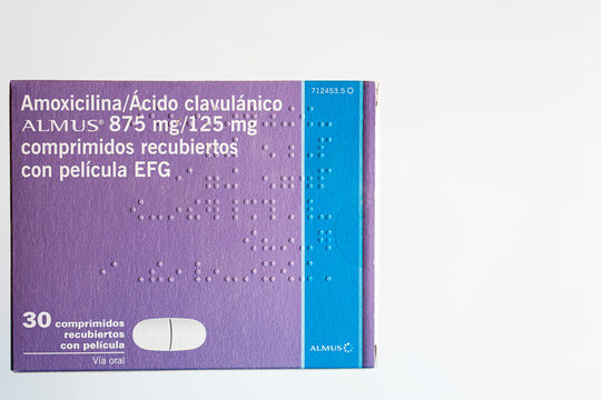  Boxes of amoxicillin antibiotics.