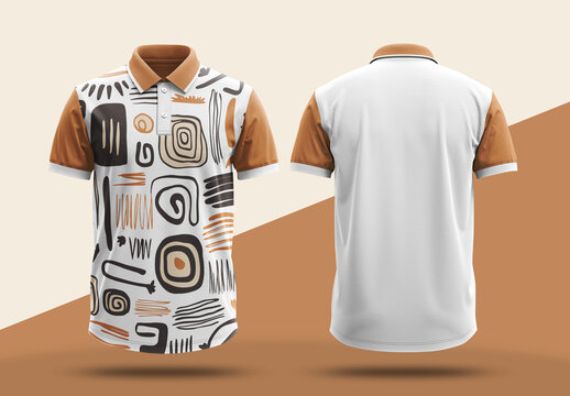 Polo T Shirt Design Template