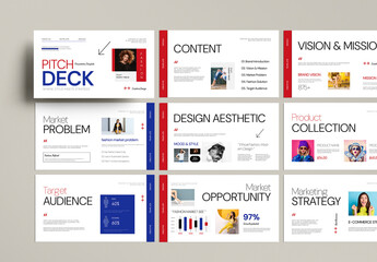 Fashion Pitch Deck Presentation Template