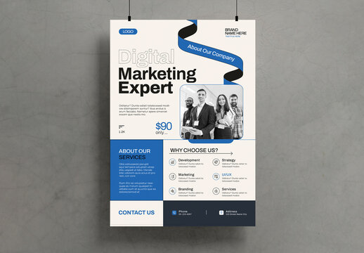 Digital Marketing Expert Flyer Template