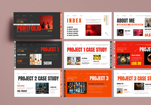 Portfolio Presentation Template for Creative Professionals