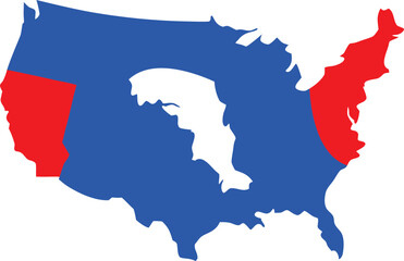 Obraz premium Ultra minimal single object flat design vector illustration