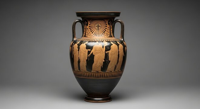 Ancient greek amphora