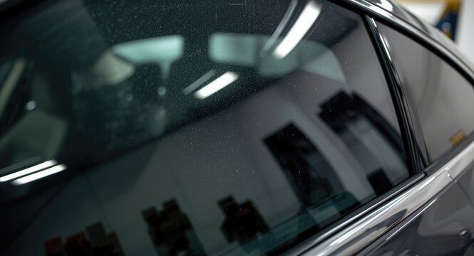UV shielding and heat resistant car window tint applied by skilled vehicle tint installers