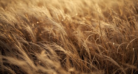 Fototapeta premium Aerial capture of fresh textured grass background featuring natural grain and roughness