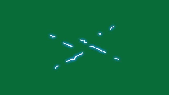 Vibrant particle 3d sphere, magical energy particles swarm, cosmic energy strings in space, high voltage transmission lines, abstract wave energy background and renewable on green power 4k animation